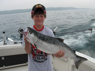 Fishing The Zone For Coho Salmon Milwaukee 