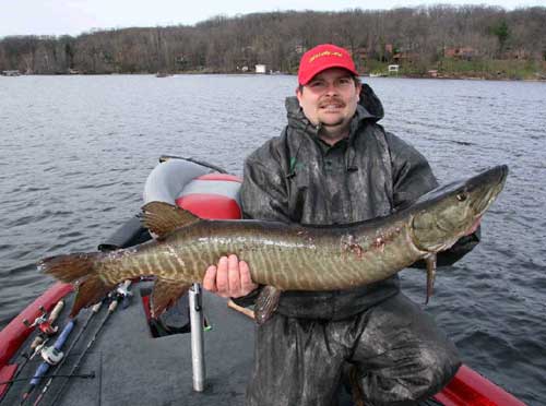 Big Musky caught by Linn Case