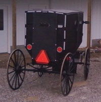 Amish Buggy,  Wisconsin is fast becoming the state with the fourth highest Amish population.